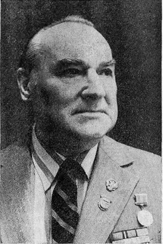 Portrait of Ya. G. Kutsenko